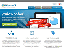 Tablet Screenshot of esxaddon.com